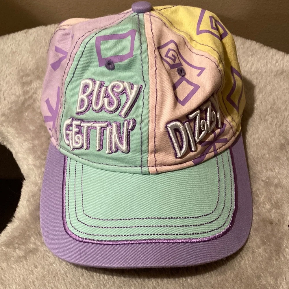 Disney tea cup baseball cap NWT
